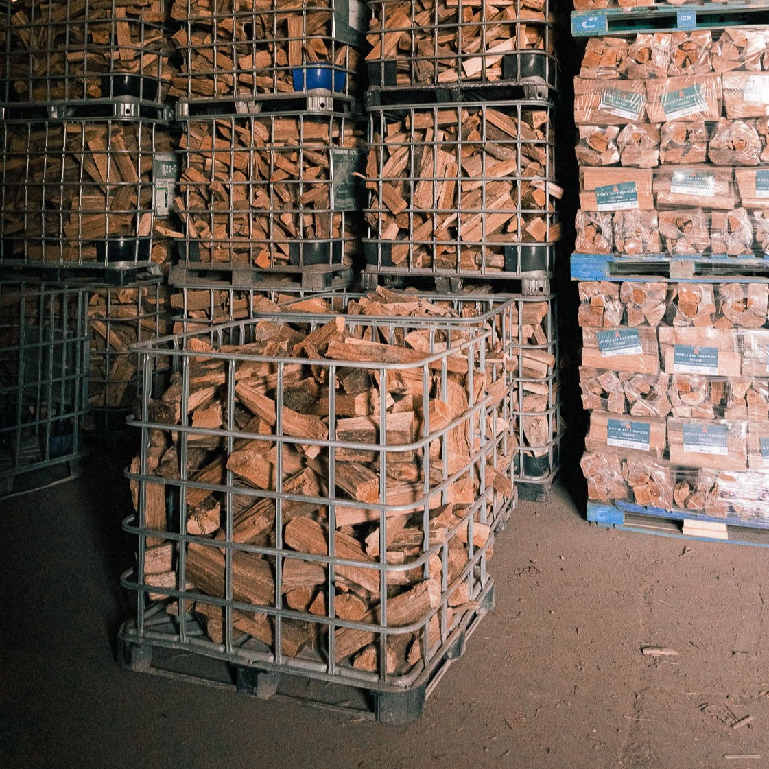 Commercial Basket - Firewood for Cooking (1/4 Cord)
